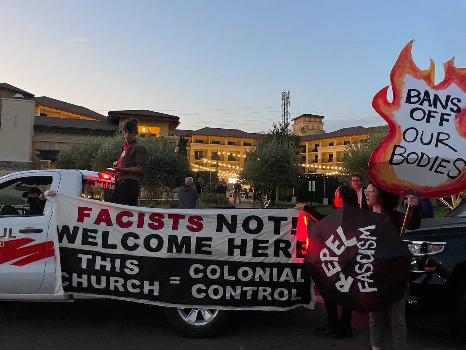 NDN Collective FemmeLed Protest Disrupts William Barr’s Keynote at Far