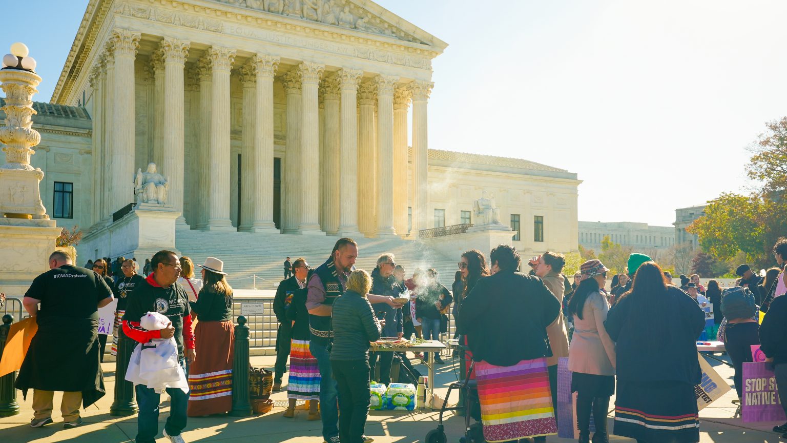 VIDEO: NDN Collective Streams ICWA Rally On Steps Of U.S. Supreme Court ...